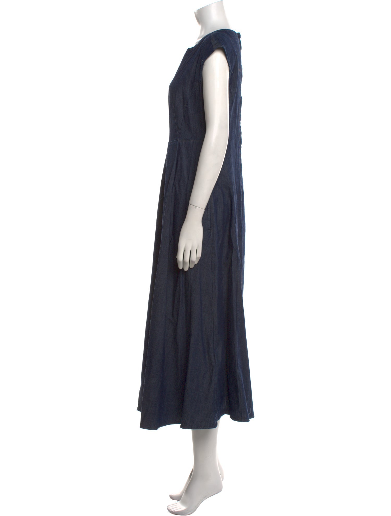 Weekend Max Mara Bateau Neckline Long Dress
