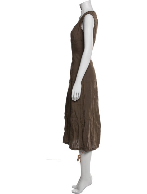 Weekend Max Mara Linen Midi Length Dress