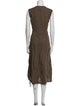 Weekend Max Mara Linen Midi Length Dress