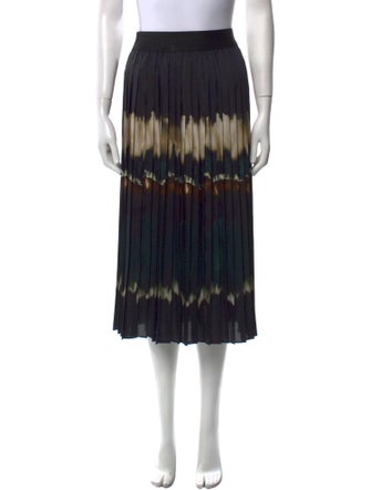 Weekend Max Mara Tie-Dye Print Midi Length Skirt