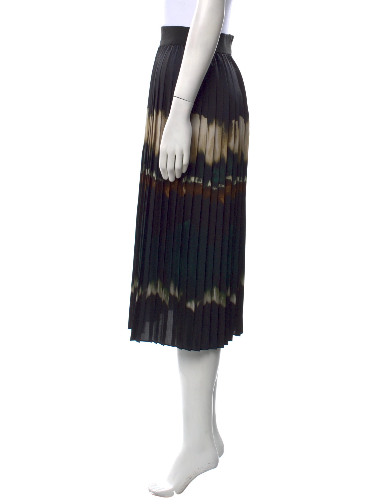 Weekend Max Mara Tie-Dye Print Midi Length Skirt