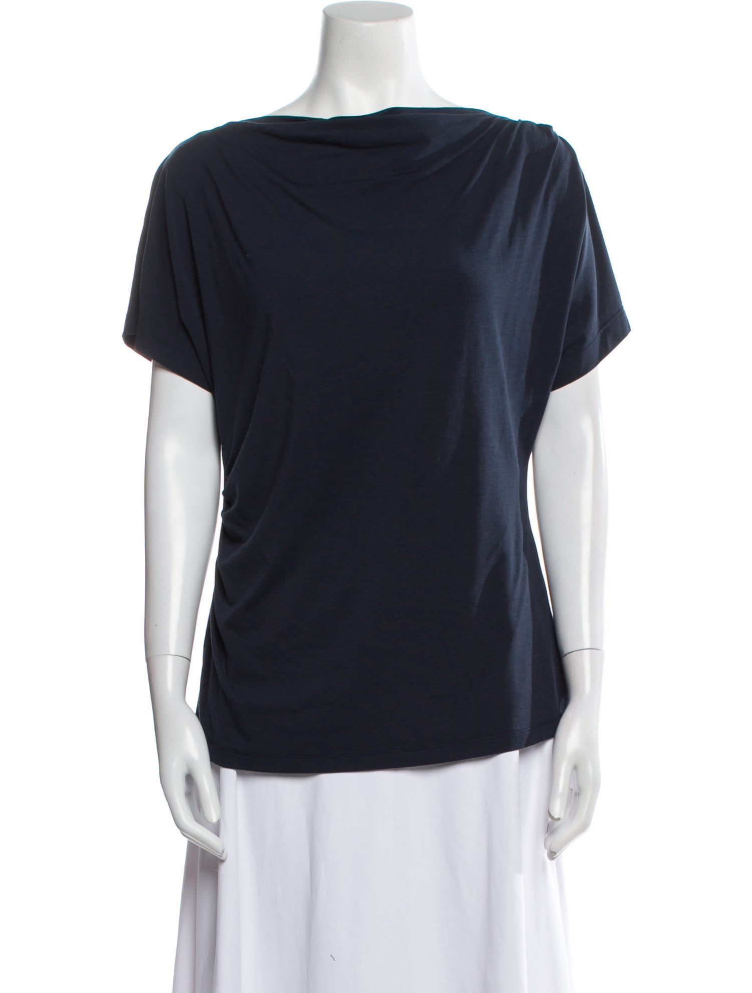 Weekend Max Mara Bateau Neckline Short Sleeve T-Shirt