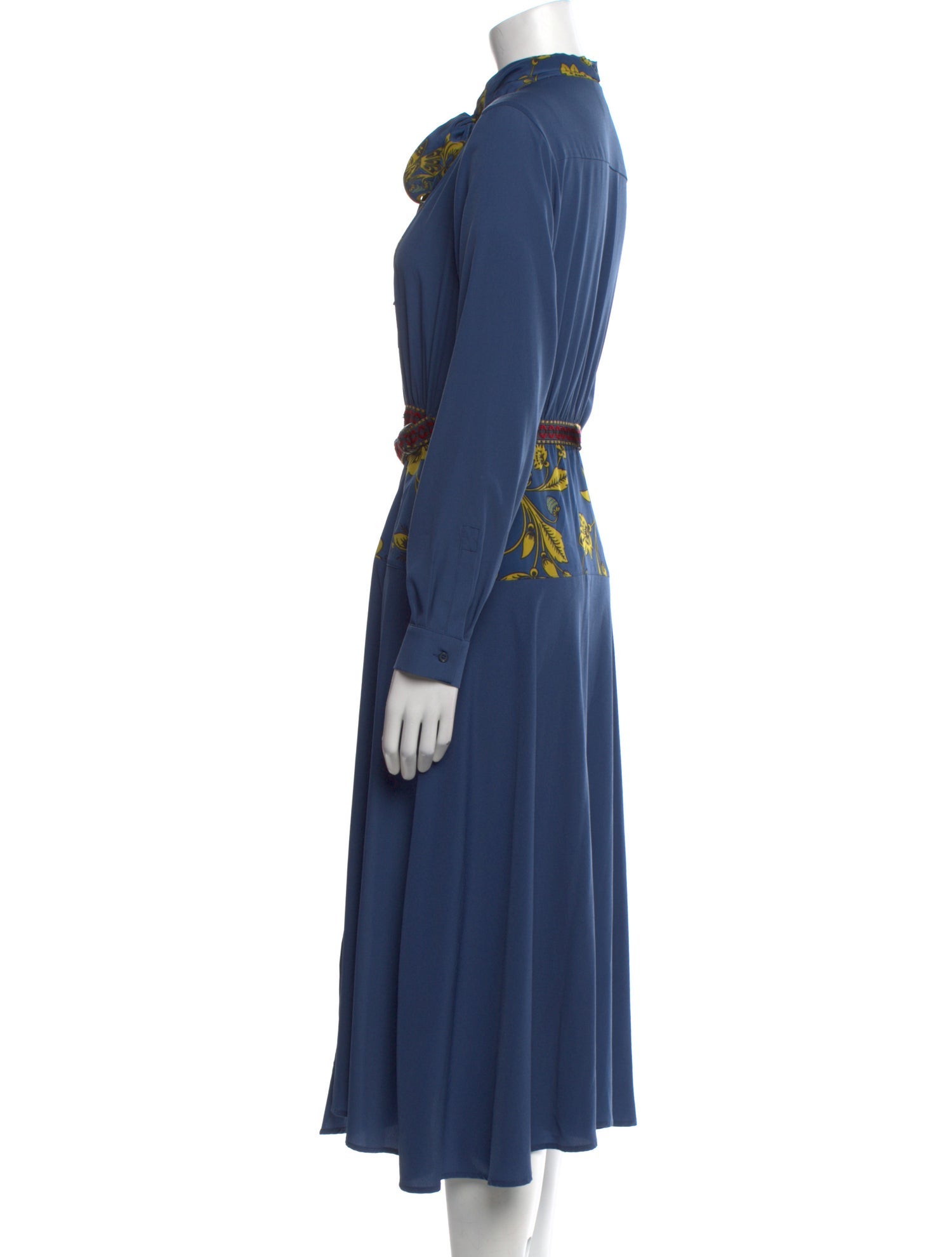 Weekend Max Mara Silk Midi Length Dress