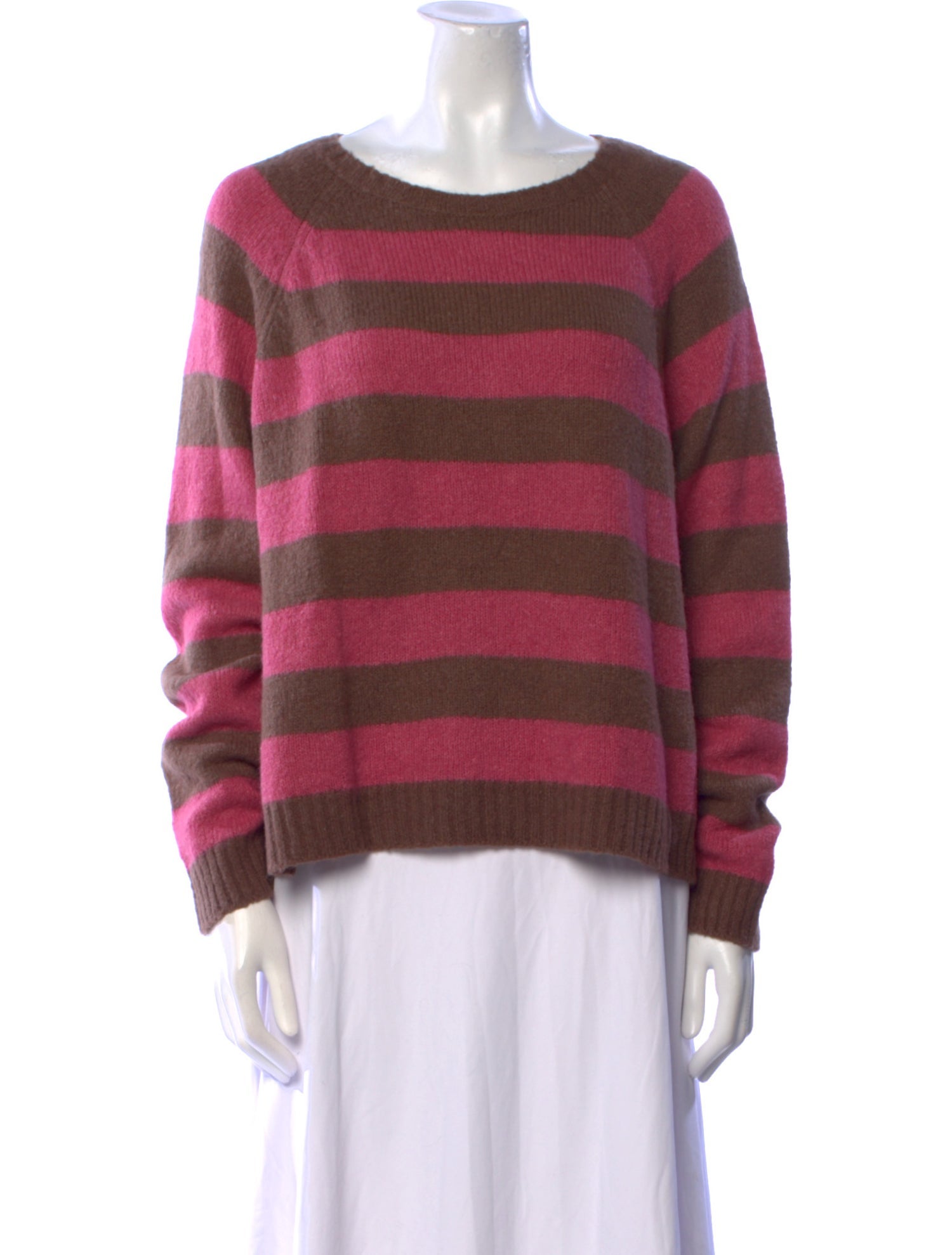 Weekend Max Mara Striped Scoop Neck Sweater