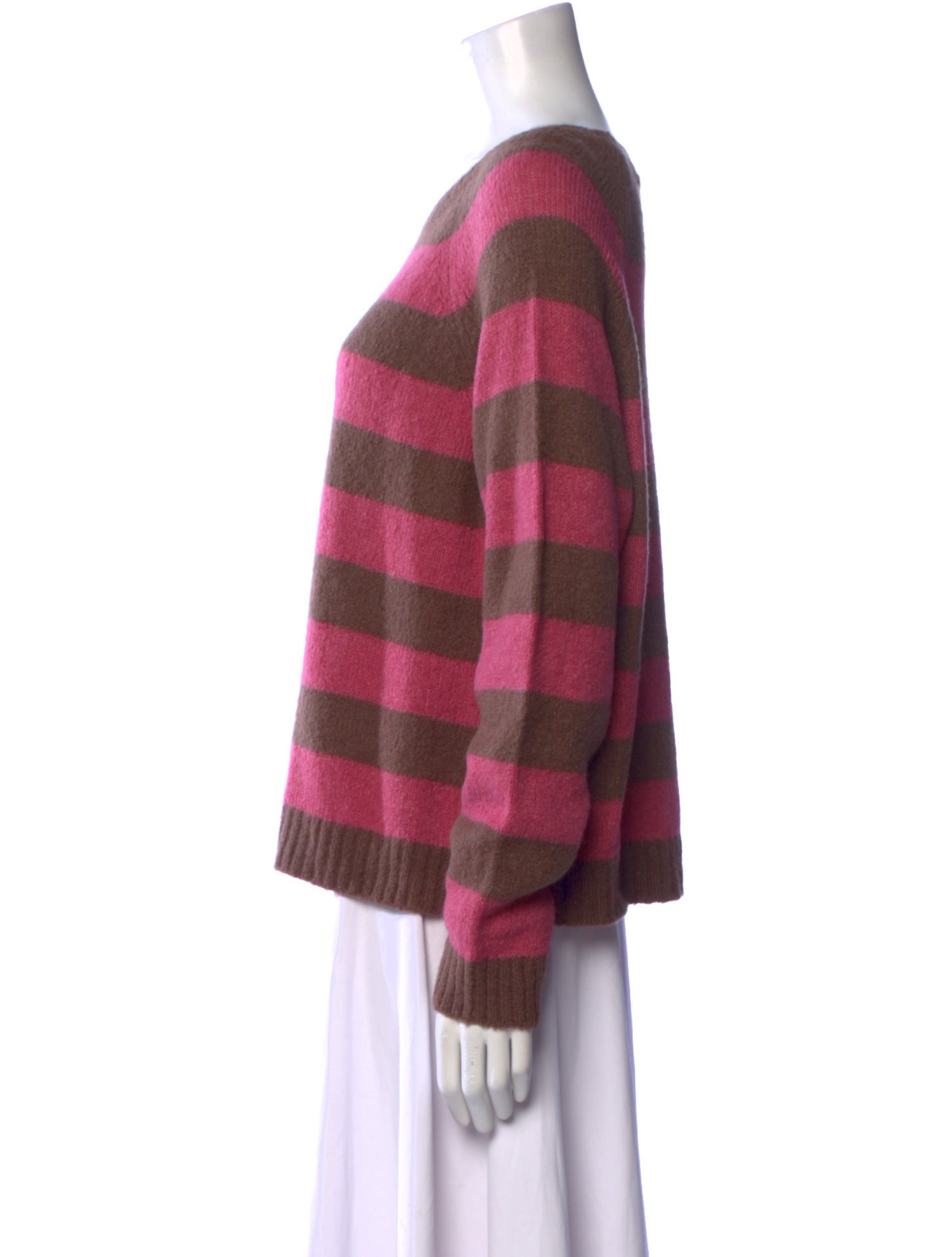 Weekend Max Mara Striped Scoop Neck Sweater