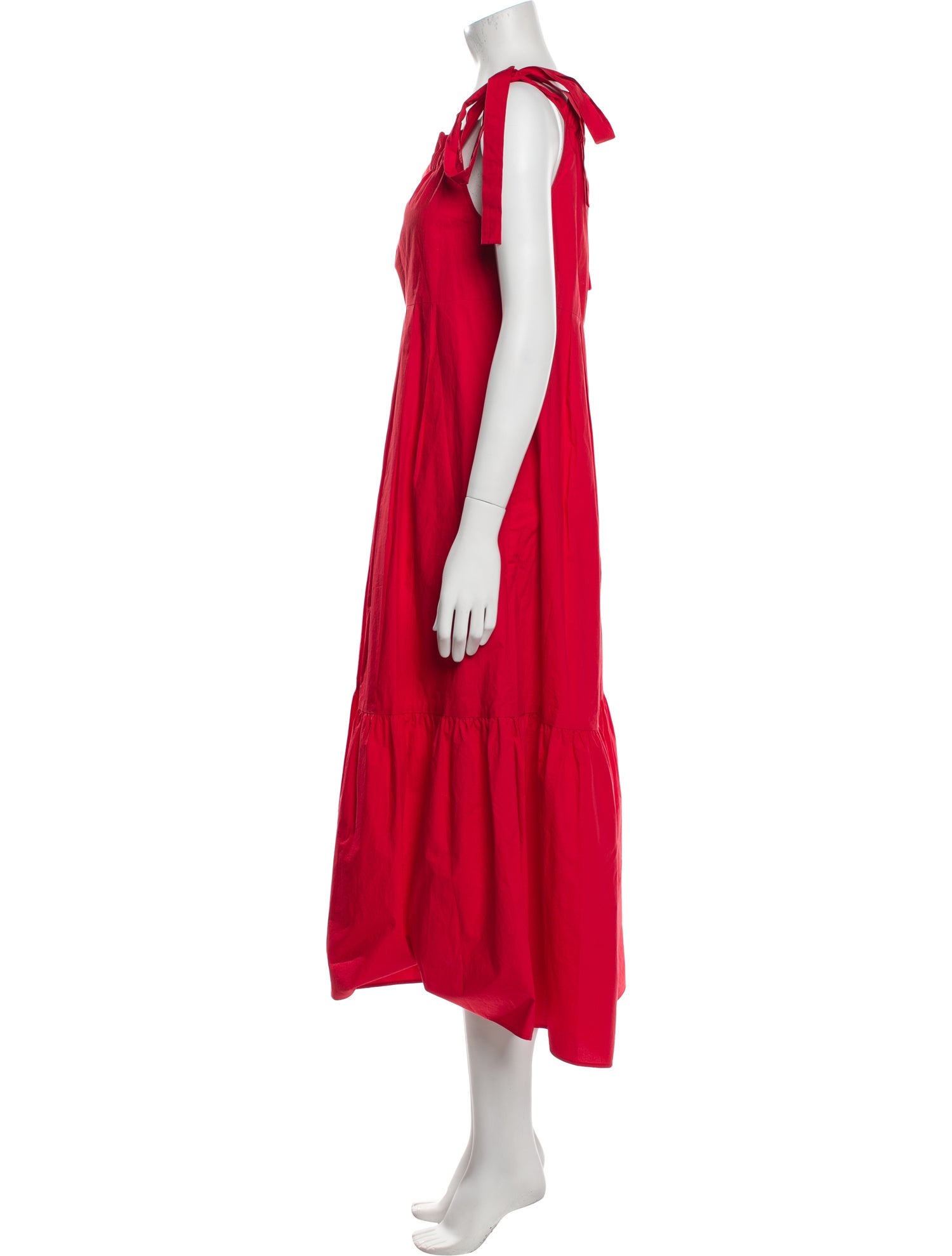 Weekend Max Mara Square Neckline Long Dress