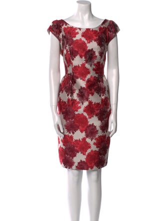 Weekend Max Mara Printed Knee-Length Dress