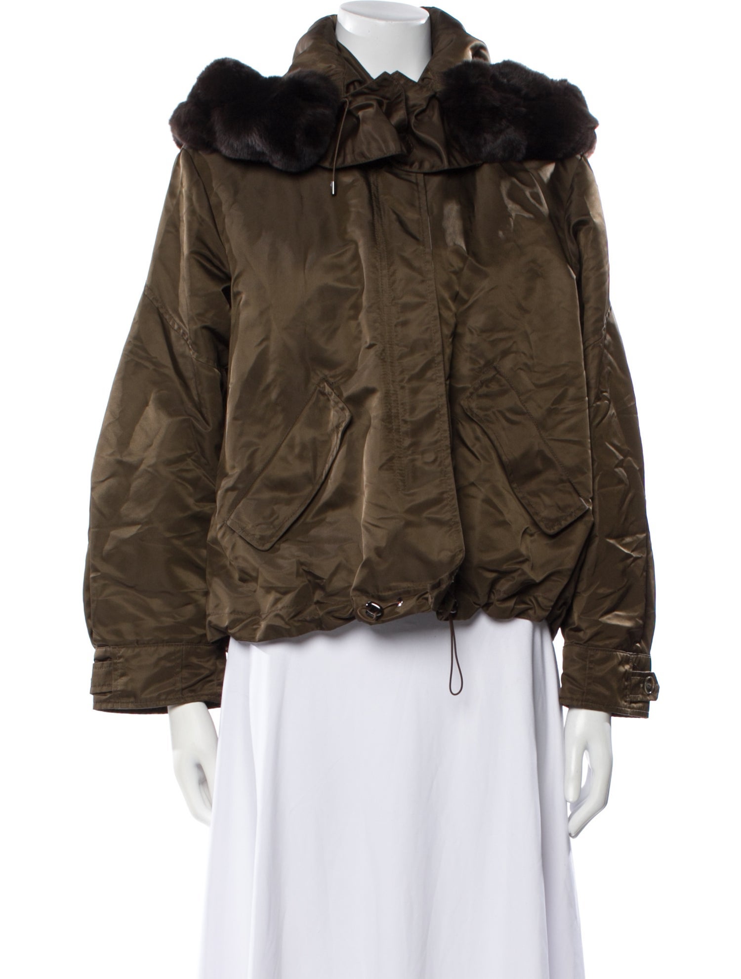 Weekend Max Mara Faux Fur Jacket