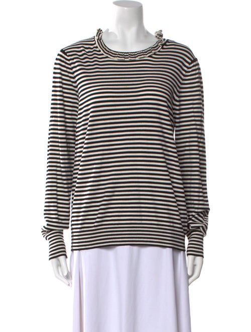 Weekend Max Mara Striped Scoop Neck Sweater