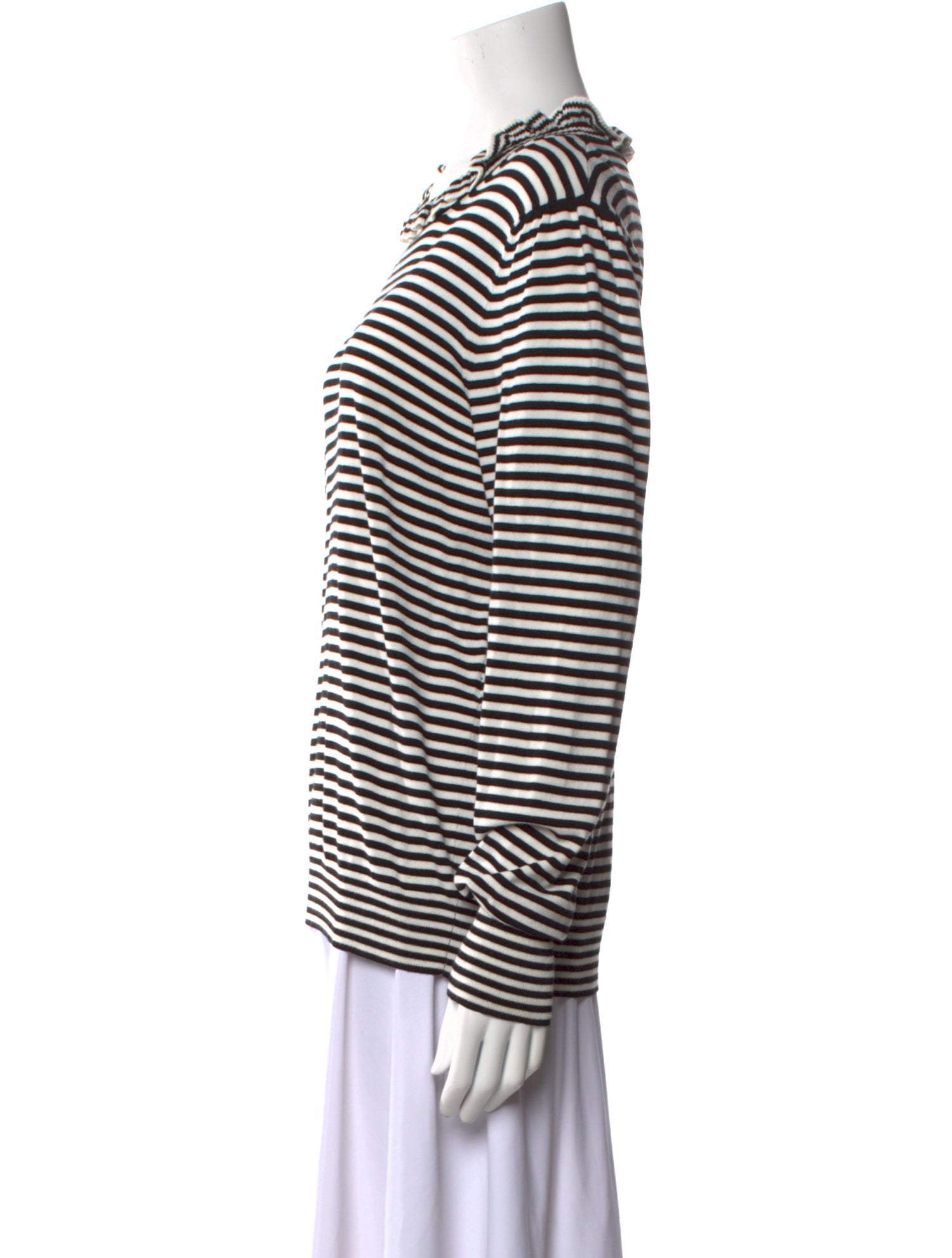 Weekend Max Mara Striped Scoop Neck Sweater