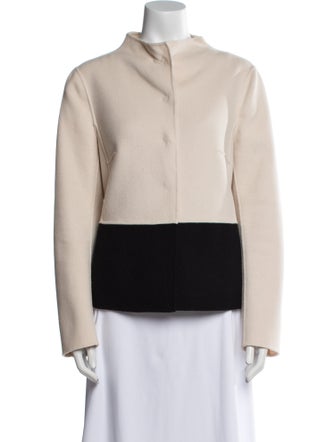 Weekend Max Mara Virgin Wool Striped Jacket