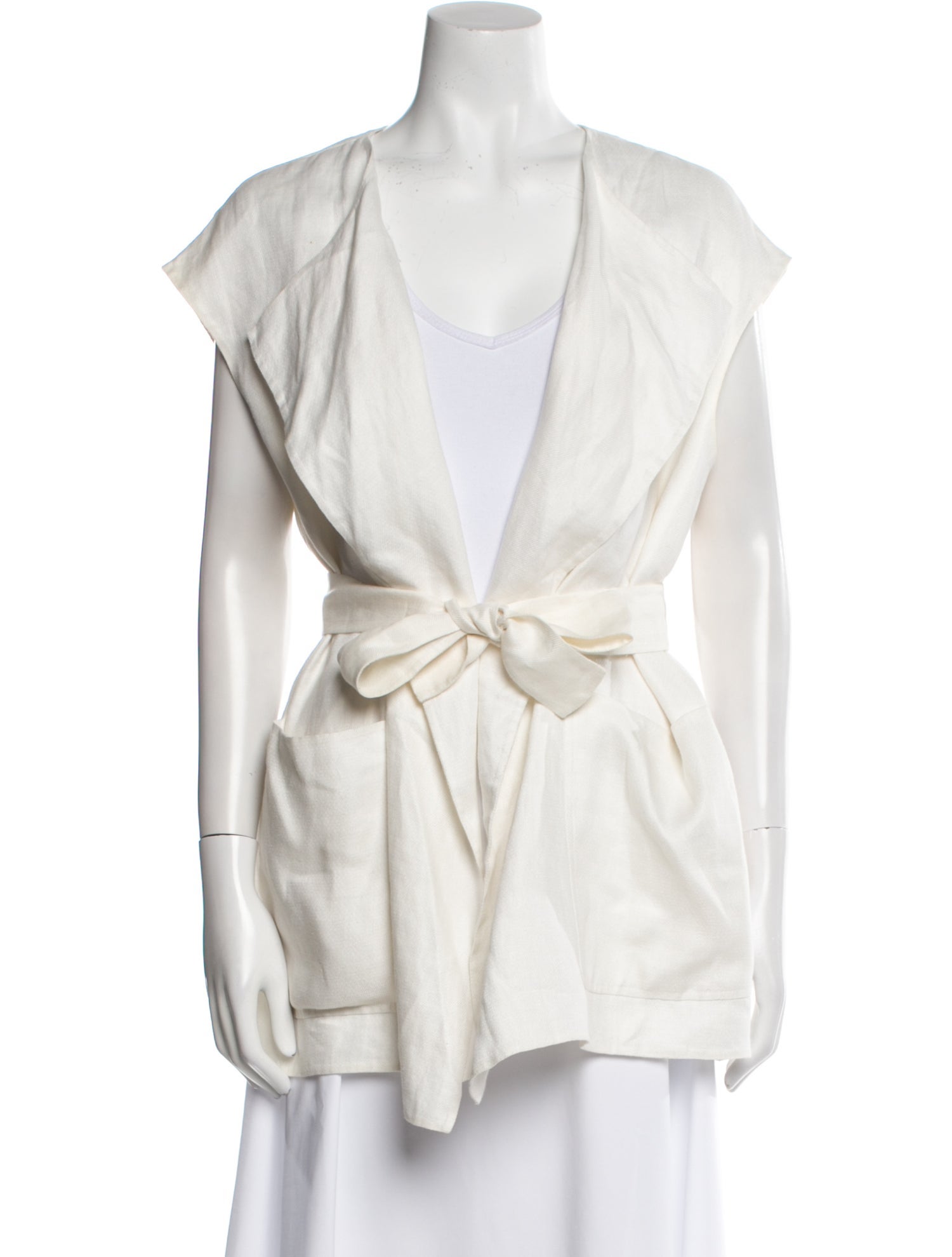 Weekend Max Mara Linen V-Neck Tunic