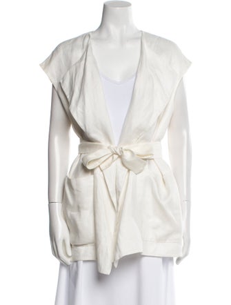 Weekend Max Mara Linen V-Neck Tunic
