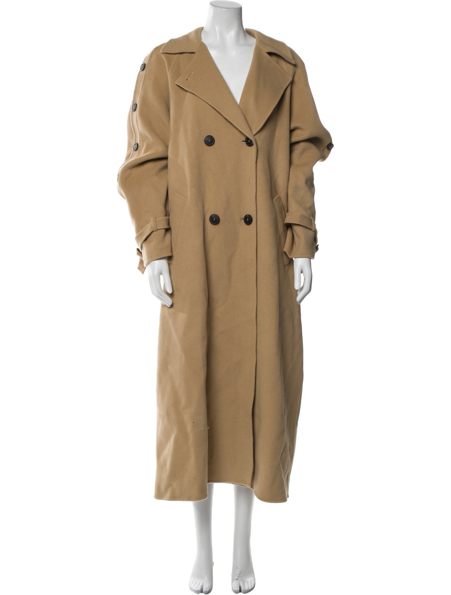 Weekend Max Mara Natale Virgin Wool Trench Coat w/ Tags