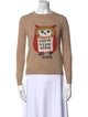 Weekend Max Mara Graphic Print Crew Neck Sweater
