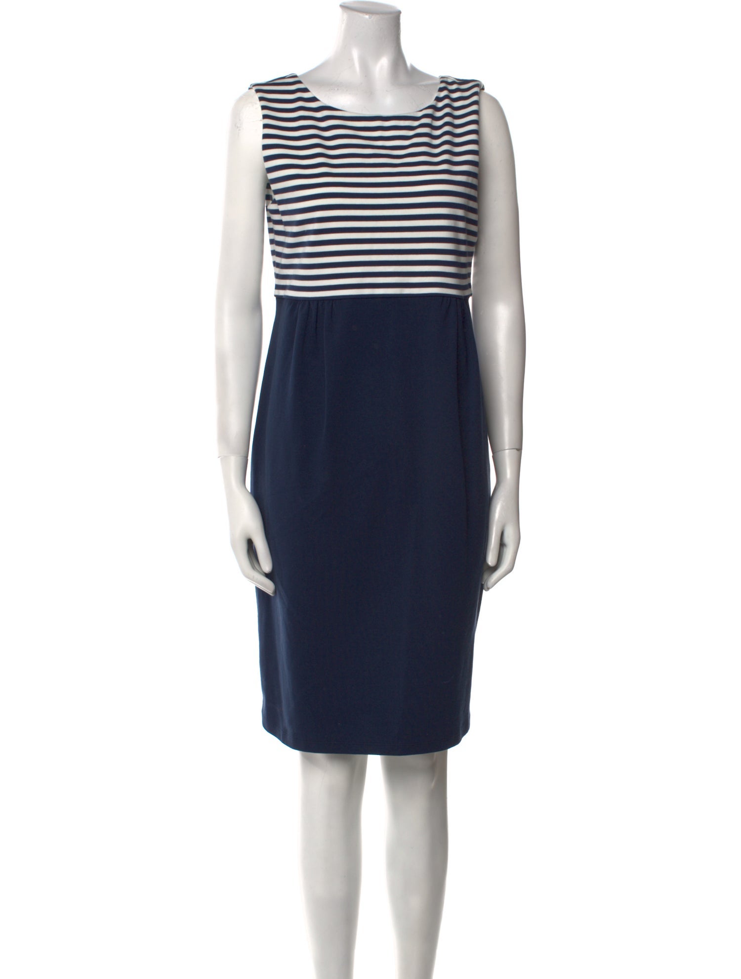 Weekend Max Mara Striped Knee-Length Dress