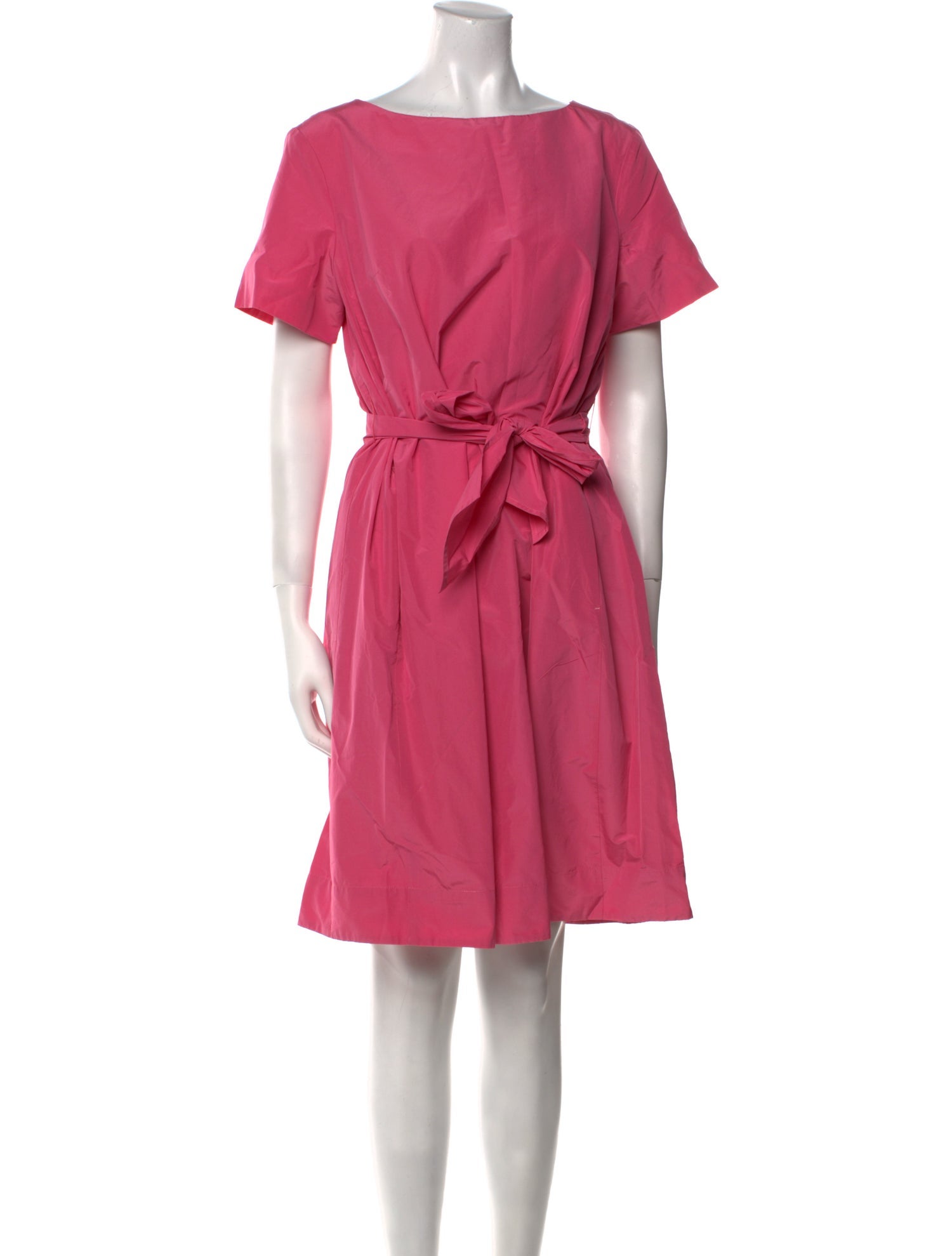 Weekend Max Mara Bateau Neckline Knee-Length Dress