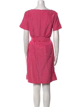 Weekend Max Mara Bateau Neckline Knee-Length Dress