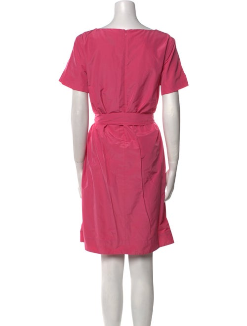 Weekend Max Mara Bateau Neckline Knee-Length Dress