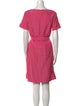 Weekend Max Mara Bateau Neckline Knee-Length Dress