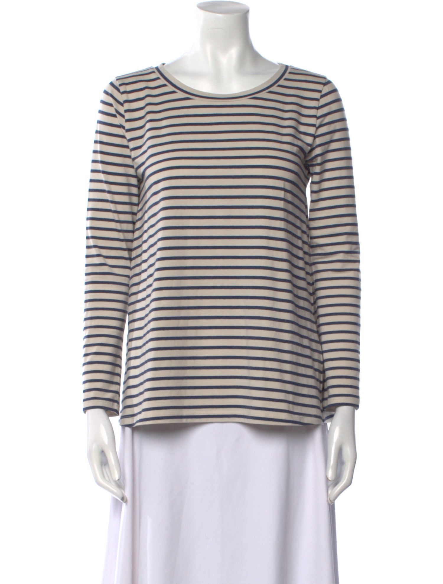 Weekend Max Mara Striped Scoop Neck T-Shirt