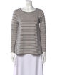 Weekend Max Mara Striped Scoop Neck T-Shirt