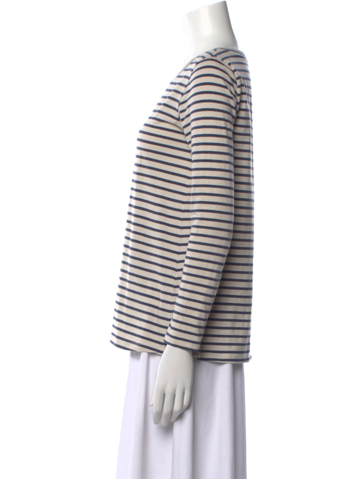 Weekend Max Mara Striped Scoop Neck T-Shirt