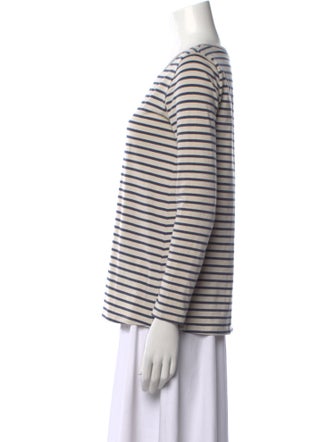 Weekend Max Mara Striped Scoop Neck T-Shirt