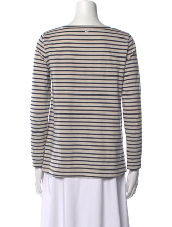 Weekend Max Mara Striped Scoop Neck T-Shirt
