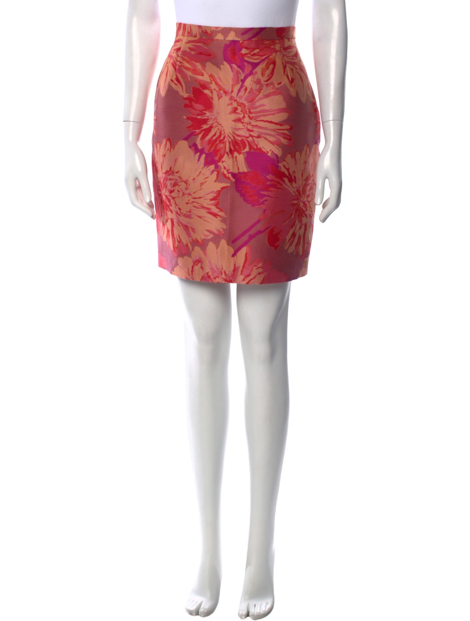 Weekend Max Mara Floral Print Mini Skirt