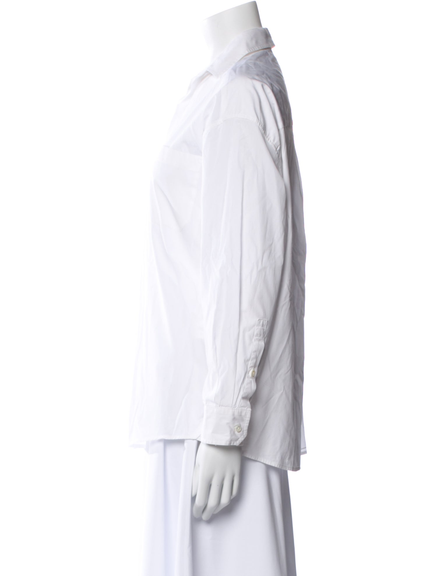 Weekend Max Mara Long Sleeve Button-Up Top