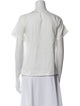 Weekend Max Mara Linen Bateau Neckline Blouse