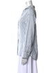 Weekend Max Mara Linen Striped Button-Up Top