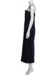Weekend Max Mara Square Neckline Long Dress