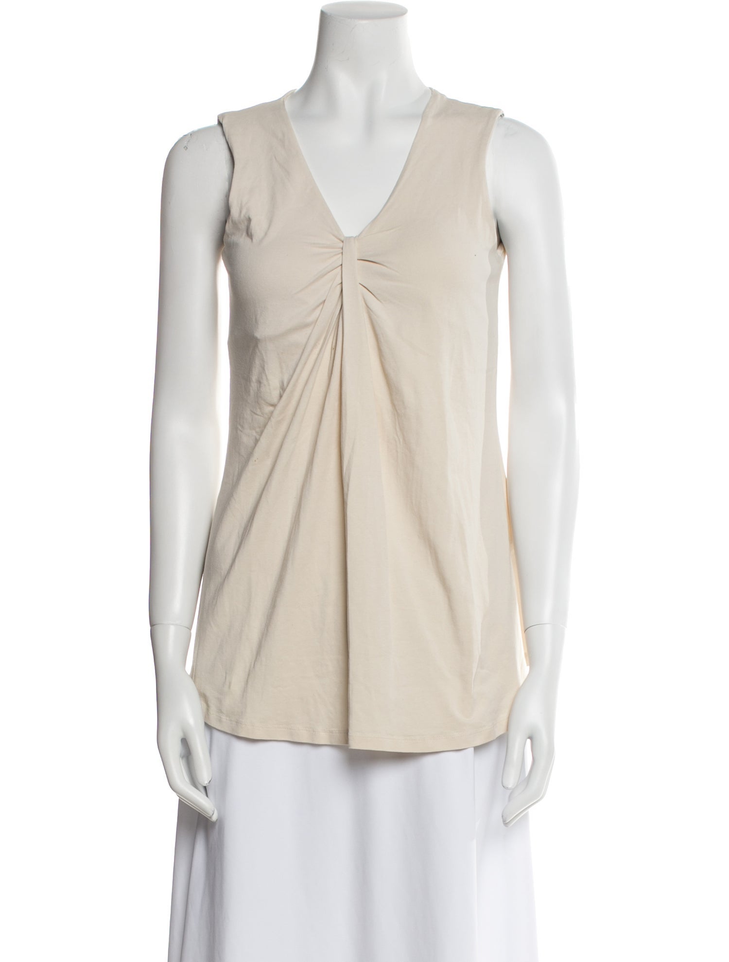 Weekend Max Mara V-Neck Sleeveless Blouse