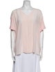 Weekend Max Mara V-Neck Short Sleeve Blouse