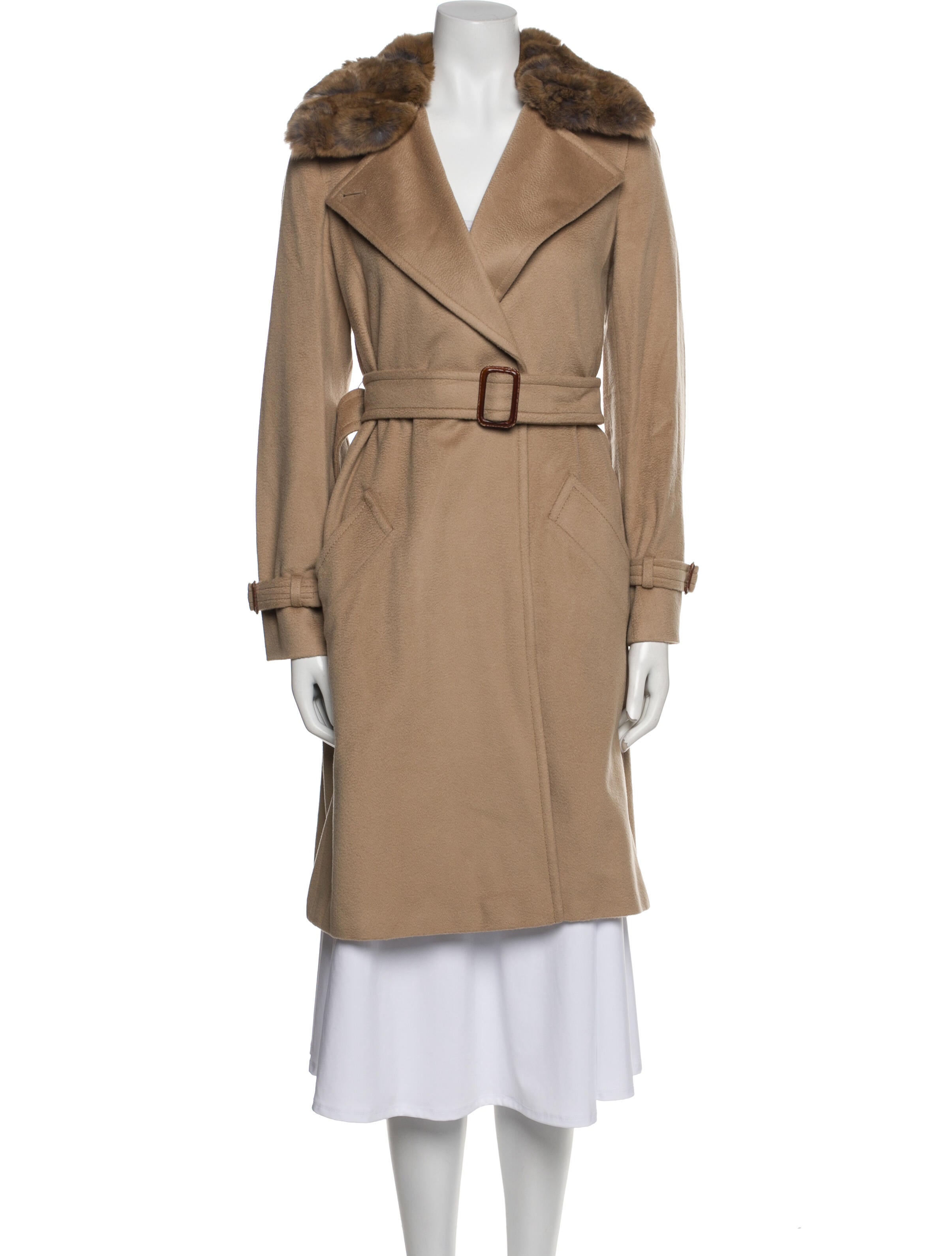 Weekend Max Mara Virgin Wool Peacoat