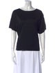 Weekend Max Mara Bateau Neckline Short Sleeve T-Shirt