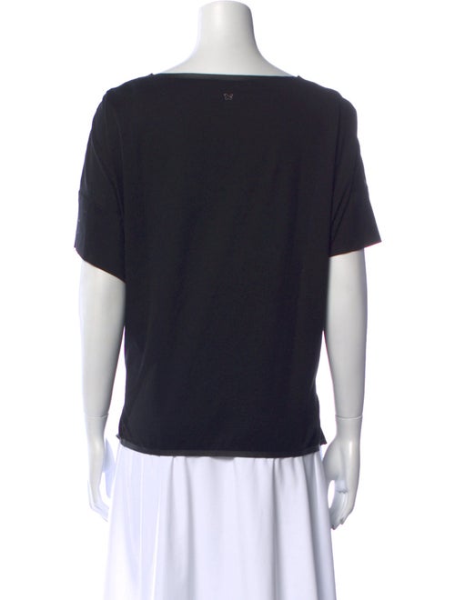Weekend Max Mara Bateau Neckline Short Sleeve T-Shirt