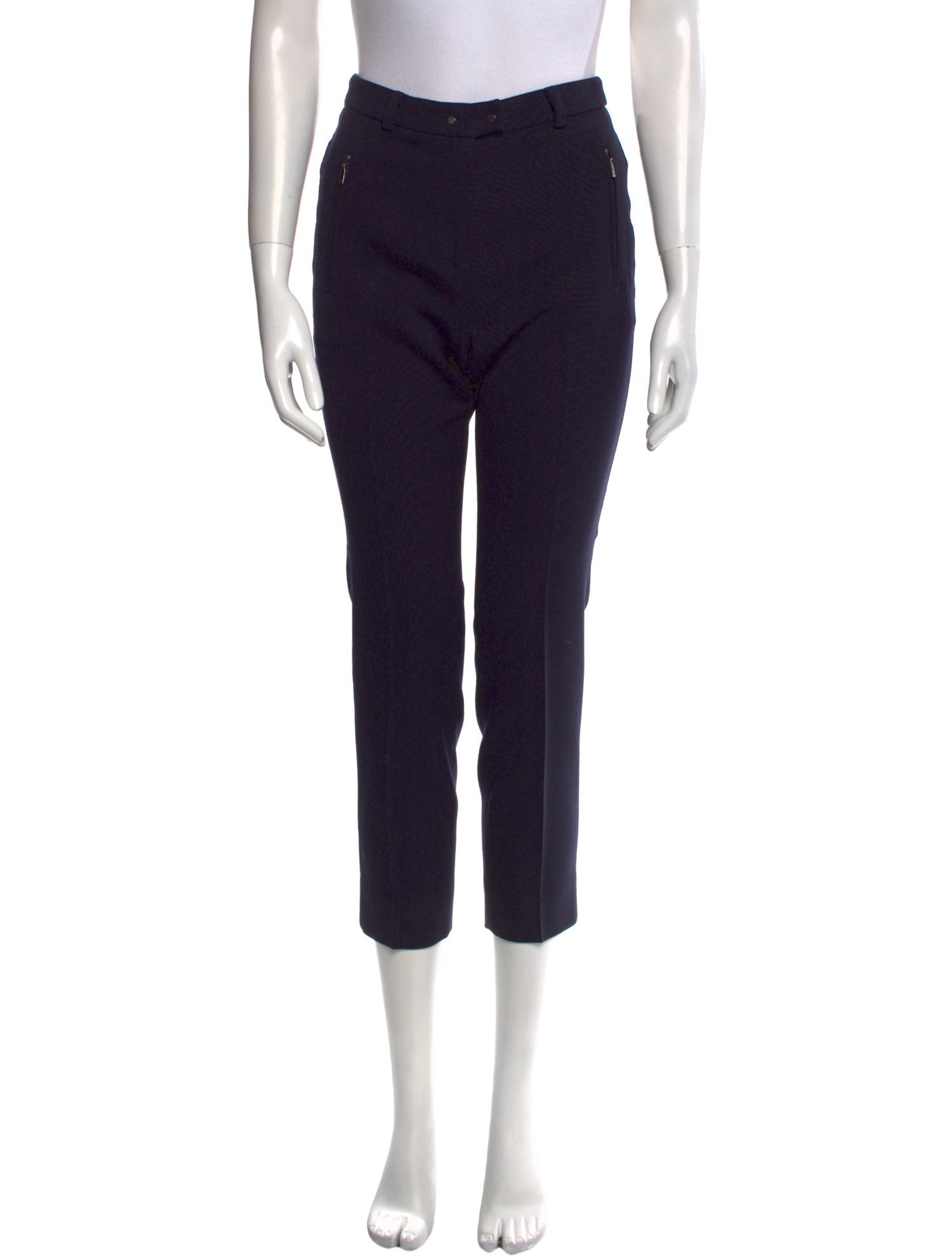 Weekend Max Mara Virgin Wool Straight Leg Pants