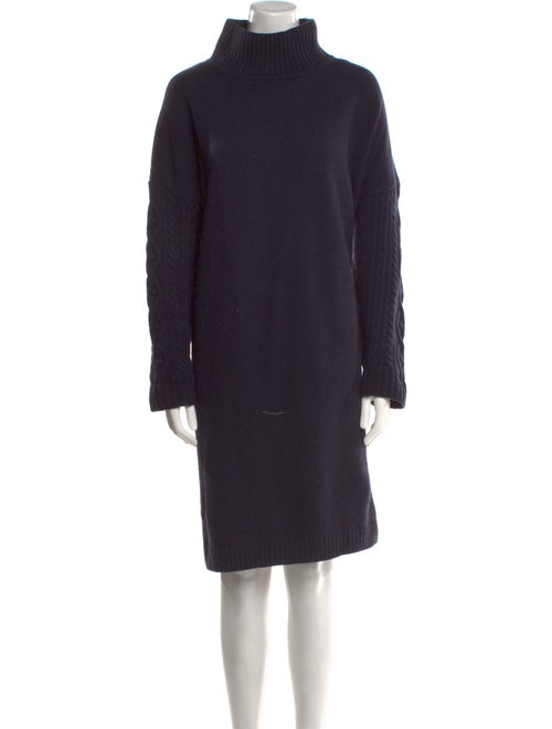 Weekend Max Mara Virgin Wool Knee-Length Dress