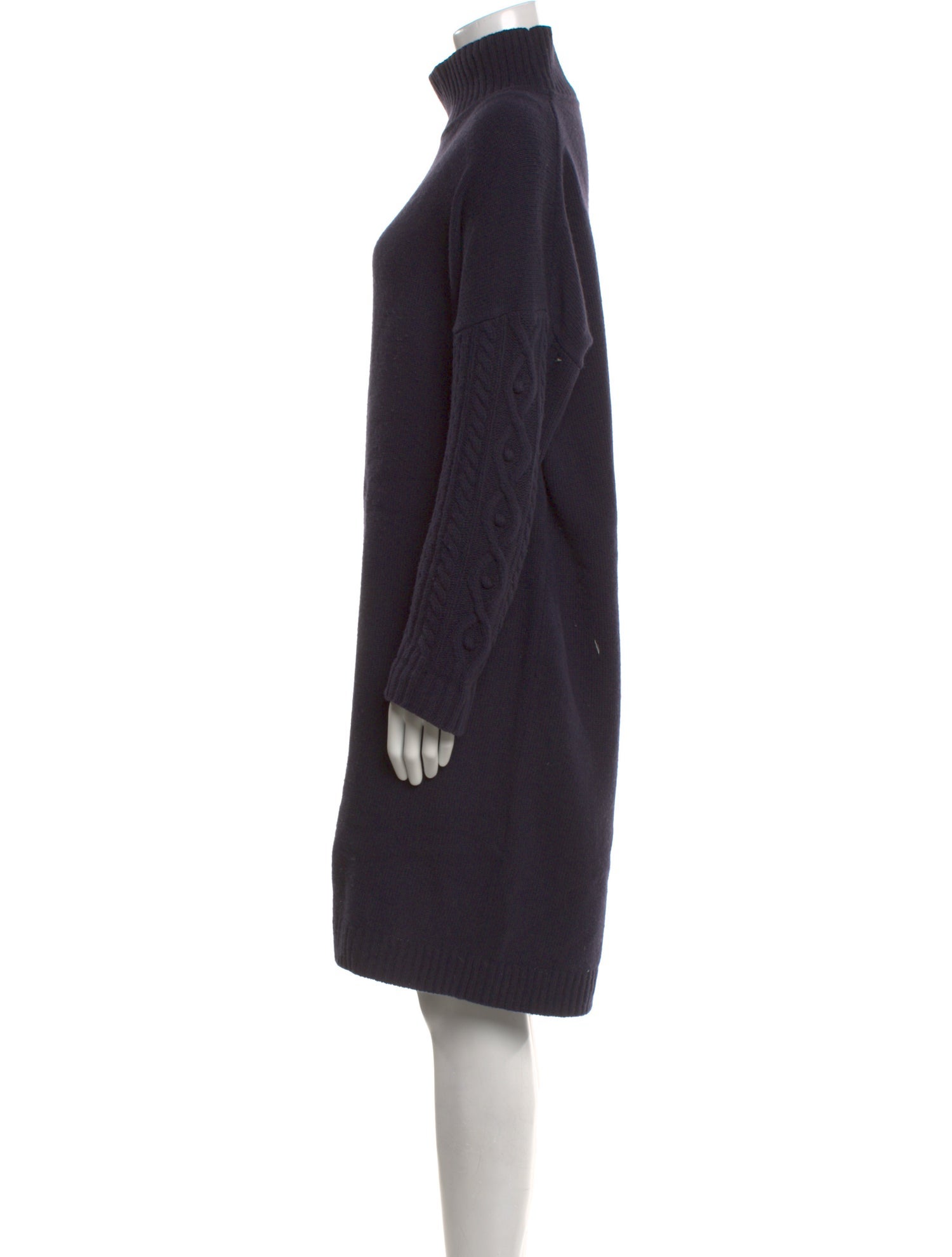 Weekend Max Mara Virgin Wool Knee-Length Dress
