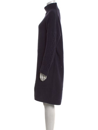 Weekend Max Mara Virgin Wool Knee-Length Dress