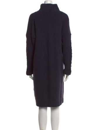 Weekend Max Mara Virgin Wool Knee-Length Dress