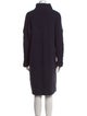 Weekend Max Mara Virgin Wool Knee-Length Dress
