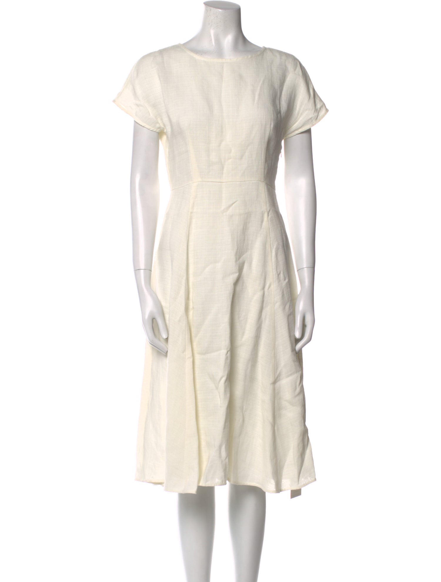 Weekend Max Mara Linen Midi Length Dress