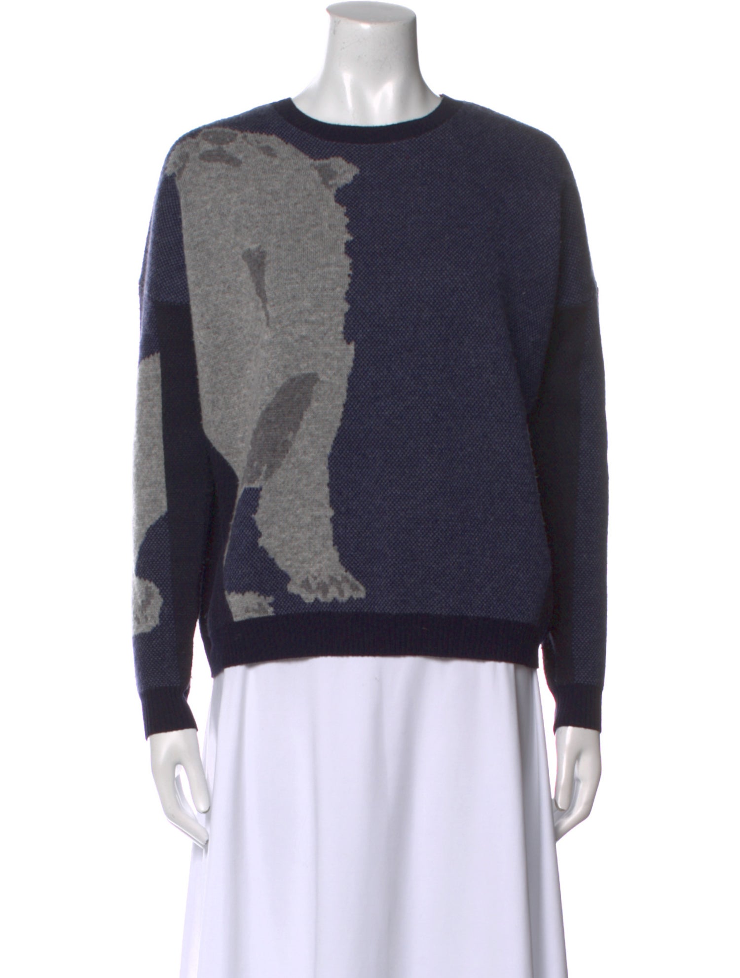 Weekend Max Mara Wool Printed Sweater