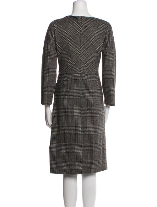 Weekend Max Mara Bateau Neckline Midi Length Dress