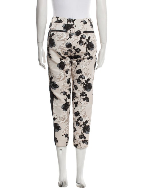 Weekend Max Mara Floral Print Skinny Leg Pants