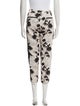 Weekend Max Mara Floral Print Skinny Leg Pants